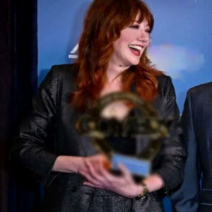 diane morgan national comedy awards glitter black blazzer