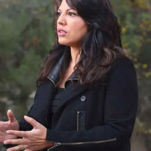 grey’s anatomy dr. callie torres black jacket