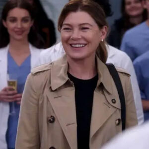 grey’s anatomy dr. meredith grey trench coat