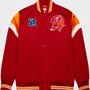 tampa bay buccaneers heavyweight satin jacket