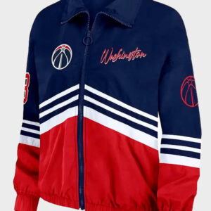 washington wizards throwback windbreaker jacket