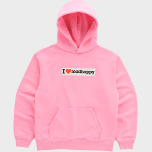 i love mad happy hoodie