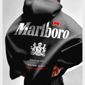 marlboro racing grey hoodie