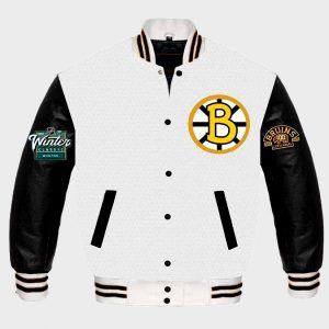 Boston Bruins Classic Wool Varsity Jacket Style 1