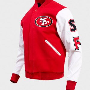 Pro Standard San Francisco 49ers Wool Varsity Jacket