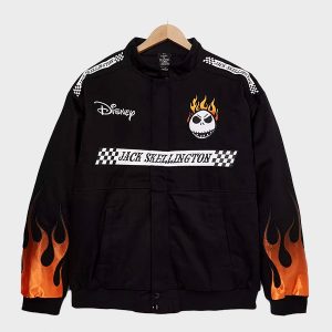 Disney Jack Skellington Flaming Racing Jacket