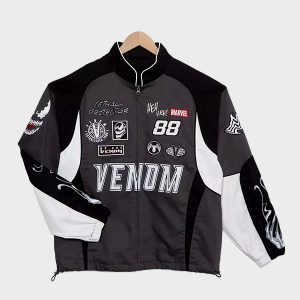 Marvel Venom Moto Biker Jacket