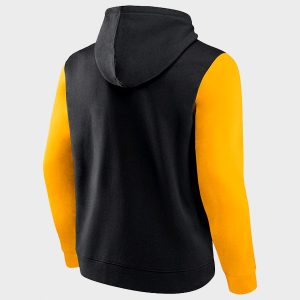 Nfl Pittsburgh Steelers Black And Yellow Pullover Hoodie