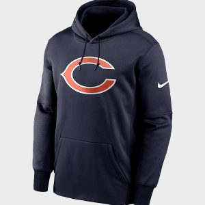 chicago bears navy hoodie