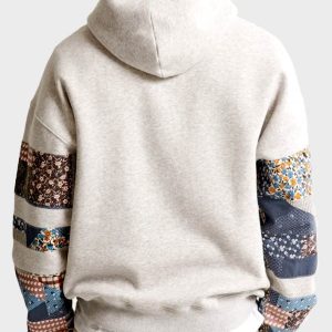 Abercrombie Patchwork Hoodie Pullover Hoodie