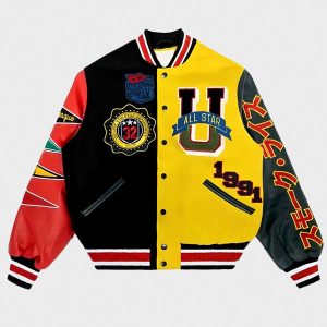 All Star Color Block Varsity Jacket