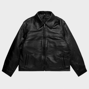 Black Mutimer Leather Jacket