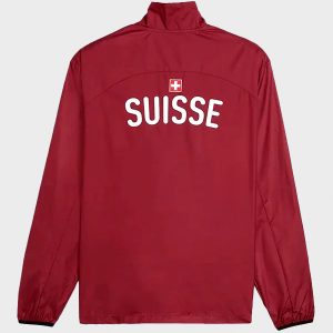 UEFA Euro Switzerland Anthem Red Jacket