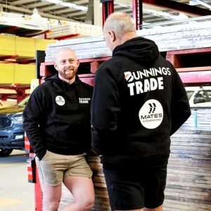 Bunnings Trade Hoodie Black