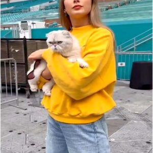 Taylor Swift Miami Tour Yellow Sweatshirt